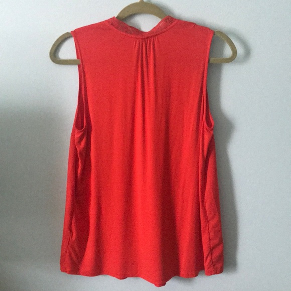 NWT Med A New Day by Target Red Sleeveless Blouse - Picture 2 of 5